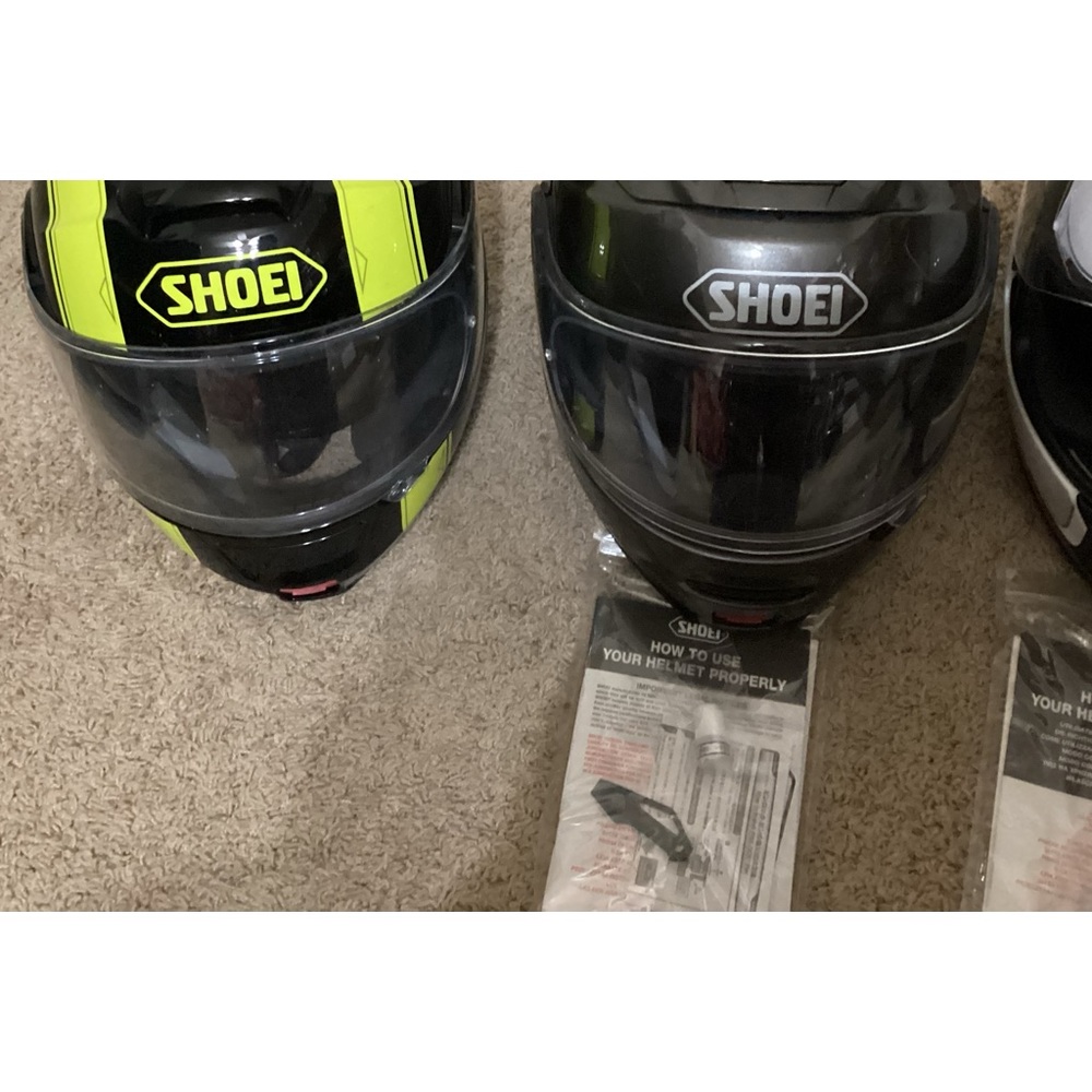 Shoei Helmets Size Large - See description for pricing